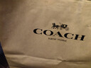 蔻驰（COACH）【品牌直供】女士大号单肩手提托特包棕黄拼棕色CBT20情人节礼物 实拍图