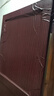 墨斗鱼家具贴仿木纹门贴纸自粘红檀木90*210cm旧家具木门包边翻新贴纸  实拍图