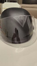3c认证电动车头盔新国标通用女男士电瓶车防晒四季镜片夏季安全帽 3C认证 黑色冬盔【送透明长镜】 实拍图