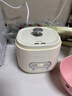 小熊（Bear）煮蛋器 蒸蛋器 自动断电早餐蒸煮一体机 定时预约蒸蛋神器小型一人用 0涂层不锈钢轻食机ZDQ-F12G3 实拍图