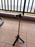 超迷你手机自拍杆蓝牙抖音直播一体式伸缩便携拍照摄影支架三脚架通用 黑色基础款不带灯 实拍图
