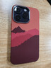 巴蒂尼 山与星河适用iPhone17ProMax手机壳高级感苹果16Pro磁吸凯夫拉纹理15超薄防摔14手机套13男女 高山橙纹【夜光磁吸硬壳】铝合金镜框 iPhone 14 Pro 实拍图