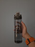 乐扣乐扣（LOCK&LOCK）人鱼线塑料运动水杯夏天便携水壶带刻度提手男女水杯子700ML灰色 实拍图