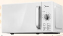 美的（Midea）快捷家用微波炉家用小型迷你360°转盘加热 旋钮操控易洁内胆时间调节20升（PM2000） 实拍图
