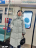 雅鹿中长款羽绒服女2025冬新款京东自营冬日穿搭简约高级感外套冬季女 实拍图