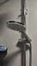 九牧（JOMOO）花洒喷头莲蓬头五功能硅胶净垢手持花洒S175015-2B02-1 实拍图