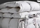 无印良品100%白鹅毛 洁净羽毛绒丝被子冬被芯约9斤【填充3kg】220*240cm 实拍图