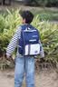 迪帅2026新款儿童书包男小学生一二三到六年级男童女孩大容量减负护脊 宝蓝色+送宇航员+卡套+笔盒 大号3-6年级 实拍图