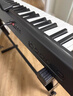 特伦斯电子琴88键折叠琴成人儿童初学电钢键盘教学乐器V10便携钢琴 典雅黑+原装琴包 实拍图
