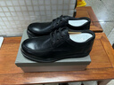 奥康（Aokang）官方男士商务通勤系带舒适休闲皮鞋透气西装牛皮鞋爸爸 黑色 44 实拍图