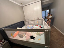 丸丫K2婴儿床围栏宝宝防摔防护栏床边防摔防掉档板免打孔三面1.8+2+2 实拍图