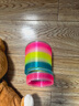 TaTanice魔力彩虹圈玩具儿童专业弹力拉环弹簧圈2个怀旧玩具生日新年礼物 实拍图