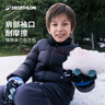 迪卡侬儿童新款面包服羽绒服男女秋冬保暖户外防风外套日常休闲MH500 石墨黑 均码 M 161-172c14-15岁 实拍图