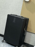 SOO行李箱男拉杆箱大容量旅行箱学生密码箱女商务皮箱子 28英寸黑色 实拍图