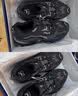 FILA 斐乐官方老爹鞋男女情侣鞋减震跑步鞋运动鞋掠夺者 2 【男款】黑/中灰-BM 42.5 实拍图