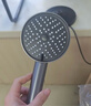 九牧（JOMOO）花洒喷头浴室增压出水手持花洒头 【三功能】S260033-2B01-1 实拍图