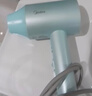 美的（Midea）5亿等离子护发电吹风 家用负离子护发吹风筒 1800W大功率快干便携吹风机 FJ308绿 节日/生日礼物 实拍图