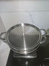 凌丰（LINKFAIR）蒸锅不锈钢汤锅蒸笼蒸片双层家用蒸煮炖多功能锅燃气电磁炉通用 实拍图