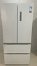 美的（Midea）508L法式四开门冰箱双系统循环一级能效除菌净味风冷大容量以旧换新白色BCD-508WTPZM(E) 国家补贴 实拍图