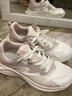 安踏（ANTA）女鞋运动鞋新款春季网面透气初中学生休闲老爹鞋青少年中考跑步鞋 象牙白/藕灰色【秋冬密网】 37.5 【官方正品-假一赔十】 实拍图