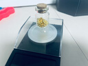金小貅黄金方糖转运珠999足金散珠手链简约时尚DIY隔珠笑脸项链女送礼物 0.1g,4mm方糖1颗【多退少补】 实拍图
