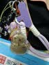 天官赐福黄金葫芦手机挂件钥匙扣诸事顺遂0.02g(带证书) 实拍图