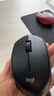 罗技（Logitech）M330 静音鼠标 无线鼠标 办公鼠标 右手鼠标 带无线微型接收器 黑色 实拍图