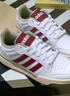 adidas ENTRAP美式校园风运动少年感复古篮球风板鞋男女阿迪达斯   白色/红色   39 实拍图
