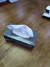 清风盒装抽纸2层200抽*9盒面巾纸商务黑白硬盒抽卫生手纸巾 B338A2 实拍图