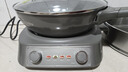 美的（Midea）钛陶电炒锅 电蒸锅宿舍煮锅炒菜专用分体式家用多功能一体电火锅煎锅5.5L多用途锅HCG3218S配蒸笼 实拍图
