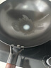 京严铁锅章丘炒锅正宗老式无涂层精铁不粘炒菜锅家用圆底煎锅燃气专用 【宗师级｜古法技艺】适合3-5人  直径 32cm 【三次开锅发货｜不粘不锈｜好养锅】 实拍图