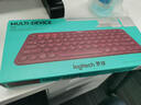 罗技（Logitech）时尚系列 K380 无线键盘 蓝牙办公键盘 女友 便携超薄键盘 笔记本键盘 红色 实拍图