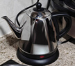 美的（Midea）电热水壶煮茶器304不锈钢烧水壶0.8L开水壶养生专业茶艺壶嘴大功率速沸保温防烫MK-PCE011 实拍图