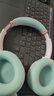 西伯利亚（XIBERIA）羽DM02【同款低价|金标认证】主动降噪头戴式蓝牙无线音乐耳机 超长续航低延迟耳麦适用于安卓苹果 DM02【天青白】ANC主动降噪|103h长续航 实拍图