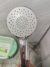九牧（JOMOO）花洒喷头大面板三功能双增压富氧手持花洒S148013 实拍图