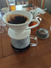 Mongdio手冲咖啡陶瓷滤杯v60过滤漏斗咖啡过滤器01号白色 实拍图