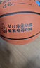 361°篮球中小学训练室内外耐磨5号橡胶儿童玩具篮球 棕色 实拍图