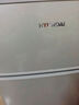 HYUNDAI（韩国现代）小冰箱迷你小型家用冷藏冷冻宿舍出租房办公室双开门二门电冰箱节能省电 68L银【店铺爆款+节能省电】 实拍图