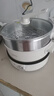 美的（Midea）电火锅 电蒸锅煮锅火锅专用锅 家用多功能烤肉锅多用途锅分体式不粘料理锅电热锅HGE28T71S 实拍图
