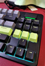 雷柏（Rapoo）V700DIY-87无线机械键盘有线蓝牙三模gasket客制化7层填充消音全键热插拔电竞游戏办公键盘 黑灰绿 实拍图