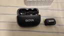 BOYA博雅mini无线领夹麦克风手机直播收音麦克风 户外采访短视频相机收音器AI降噪一拖二话筒 3.5mm版 实拍图
