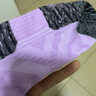 悠途（UTO）美利奴羊毛袜男女秋冬户外登山徒步运动袜保暖中筒袜子 女款浅藤紫 M 实拍图
