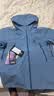 凯乐石（KAILAS）【中国山地色】MONT X全天候硬壳冲锋衣GTX防风防水登山服男女 云海蓝 L【180/100A】 实拍图