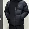斐乐90鹅绒服丨男装锁温羽绒服冬季防水透湿保暖连帽外套 正黑色-BK 2XL 185/104A/XXL 实拍图