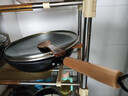 美厨（MAXCOOK）不粘炒锅 精铁带盖带木铲32cm 不粘涂层 燃气电磁炉通用MCC559 实拍图