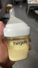 HEGEN海格恩奶瓶PPSU防胀气防呛仿母乳原装进口白色240ml新生儿3-6个月 实拍图