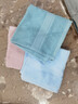 洁丽雅（Grace）新疆棉抗菌方巾3条装纯棉柔软舒适宝宝儿童吸汗吸水小毛巾擦汗巾 实拍图