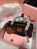 芭比（Barbie）手提包包女包2026年新款复古保龄球轻奢单肩斜挎包闺蜜礼物情人节 实拍图