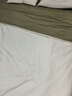 MIDO HOUSE铭都100支四件套纯棉床上用品100%全棉床单被套A类高端轻奢高级感被罩200x230cm松湖绿 实拍图