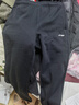 李宁运动裤男子冬季休闲裤拉链加绒保暖卫裤直筒运动长裤AKLUA75 实拍图